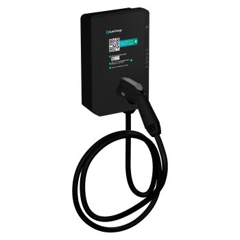 Carregador Terra AC Wall Box 22kW, cabo e conector AC tipo 2